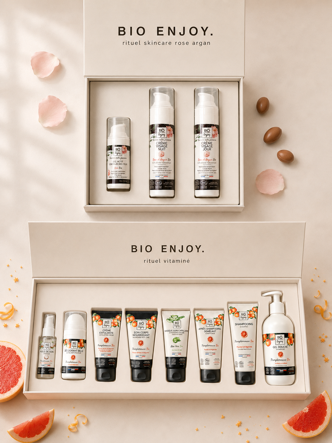Rituel Vitaminé + Skincare Rose Argan Bio Enjoy