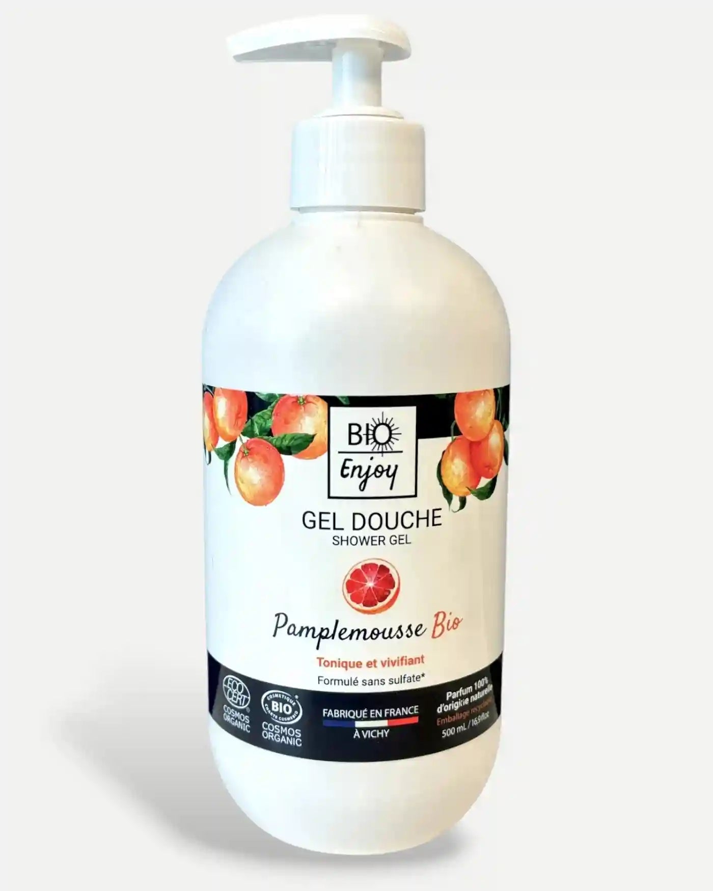 Gel douche Pamplemousse BIO 500mL Bio Enjoy