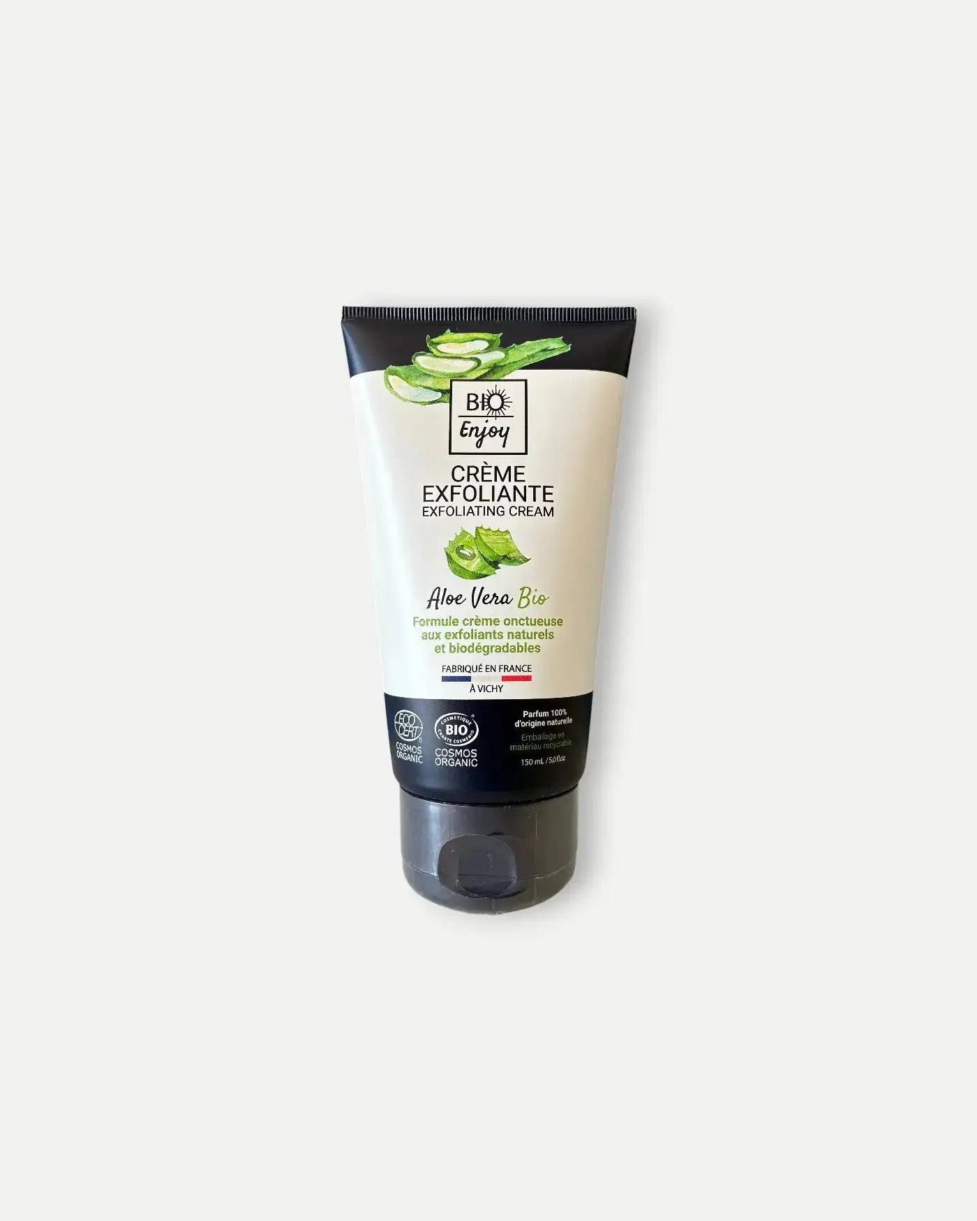 Crème exfoliante corps Aloe Vera BIO 150mL - Bio EnjoyCrème exfoliante corps Aloe Vera BIO 150mL - Bio Enjoy