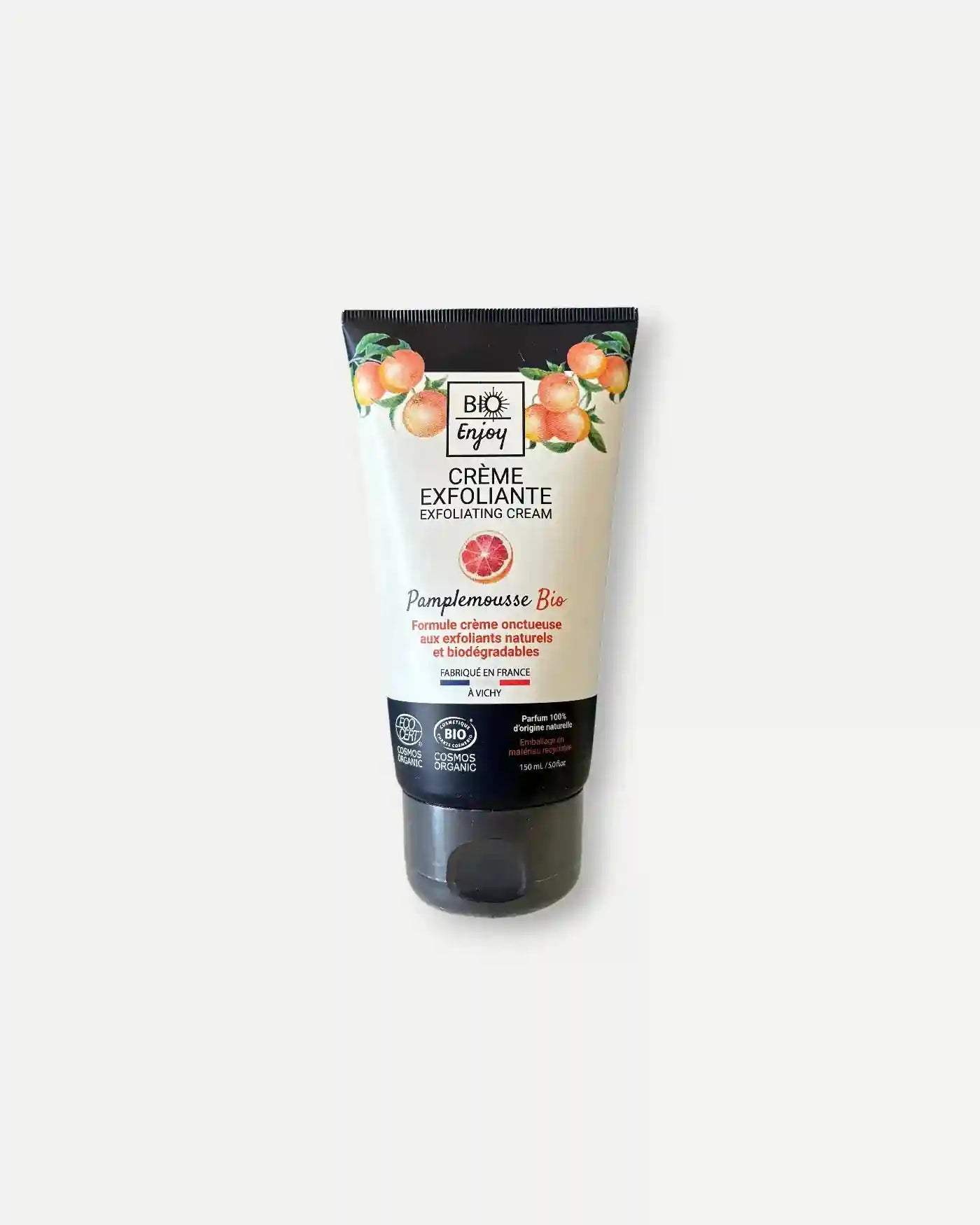 Crème exfoliante corps Pamplemousse BIO 150mL - Bio EnjoyCrème exfoliante corps Pamplemousse BIO 150mL - Bio Enjoy