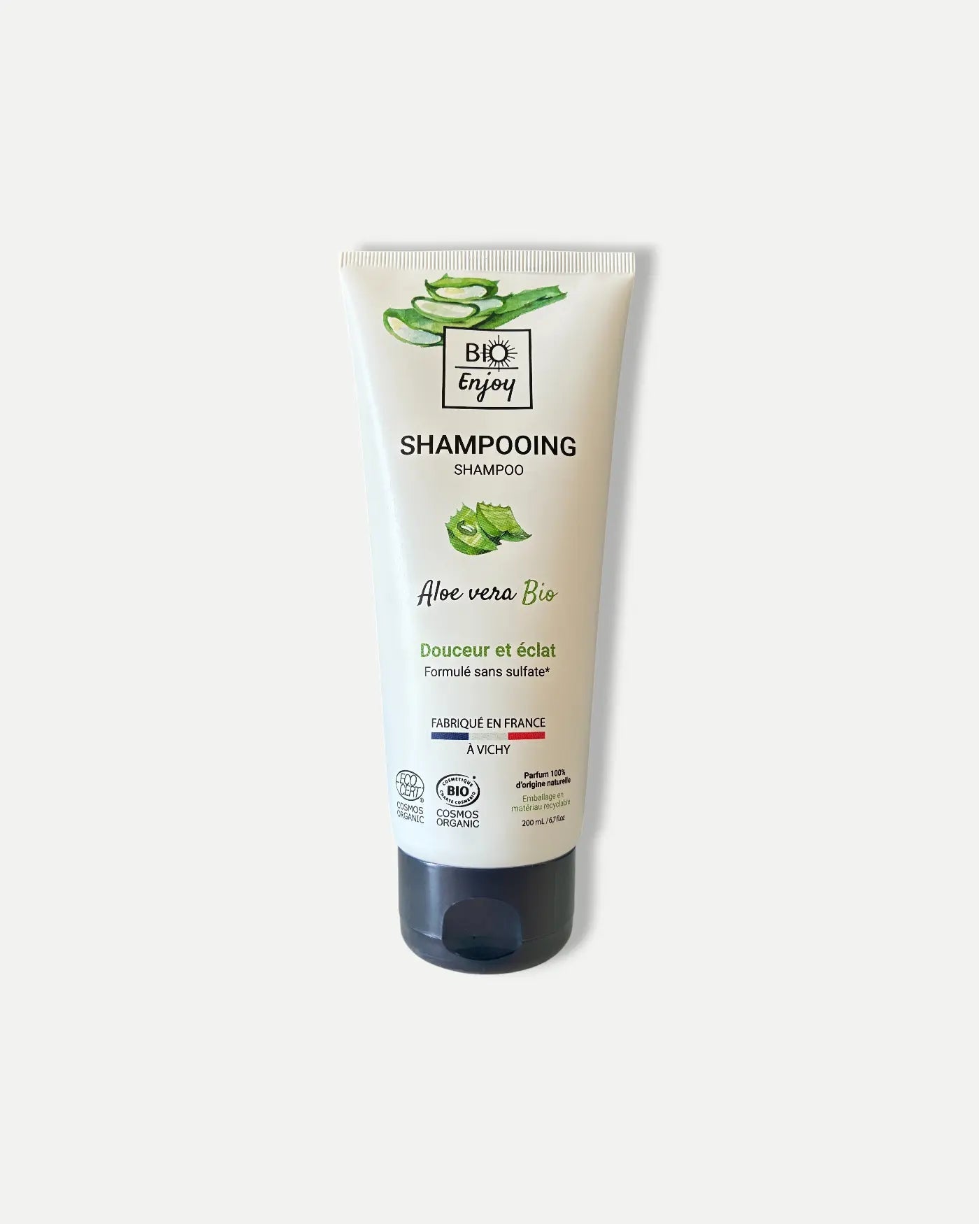 Shampooing Aloe vera BIO 200mL - Bio EnjoyShampooing Aloe vera BIO 200mL - Bio Enjoy